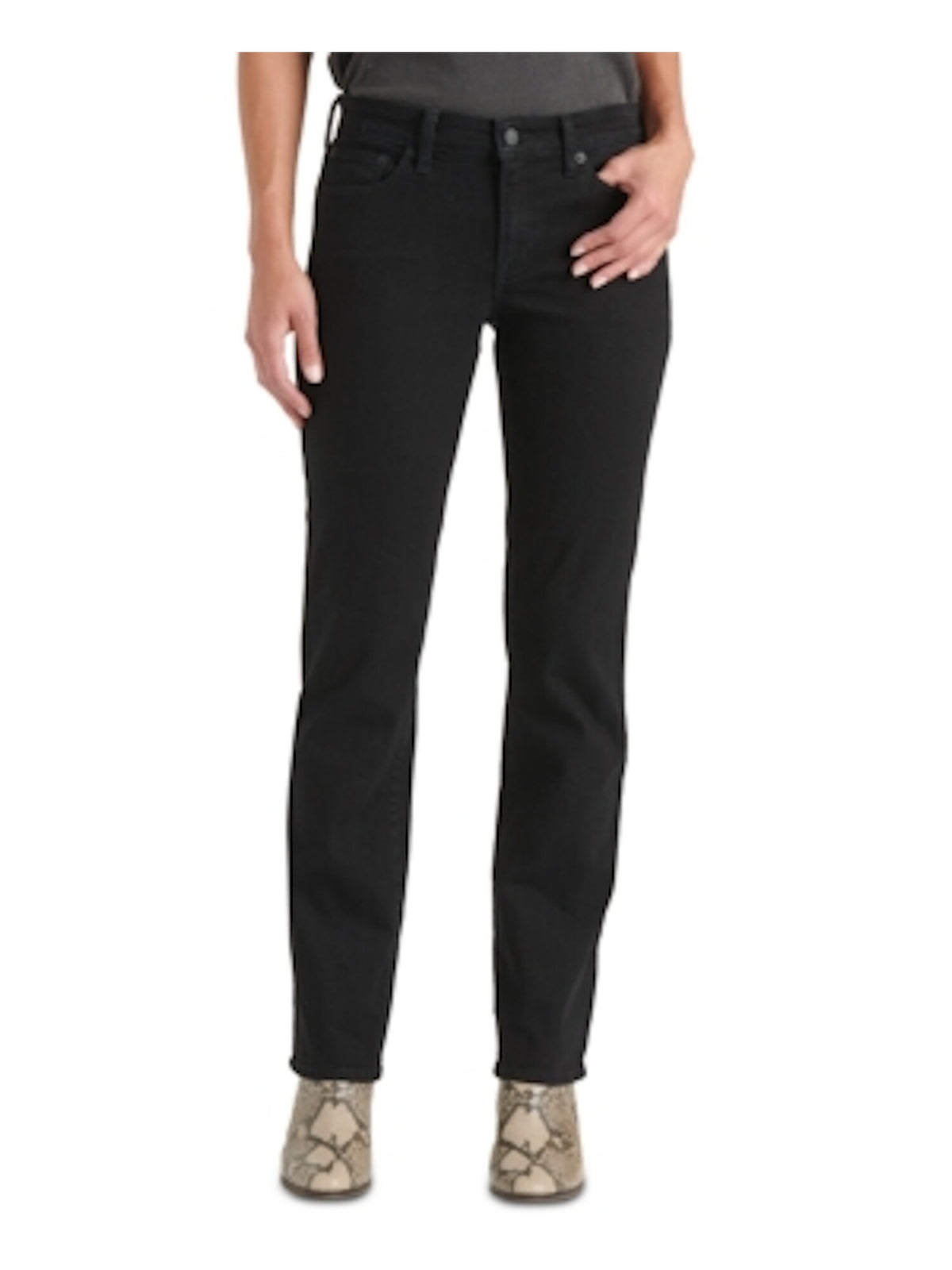 Lucky Brand Women's Straight Leg Jeans Black Size 31