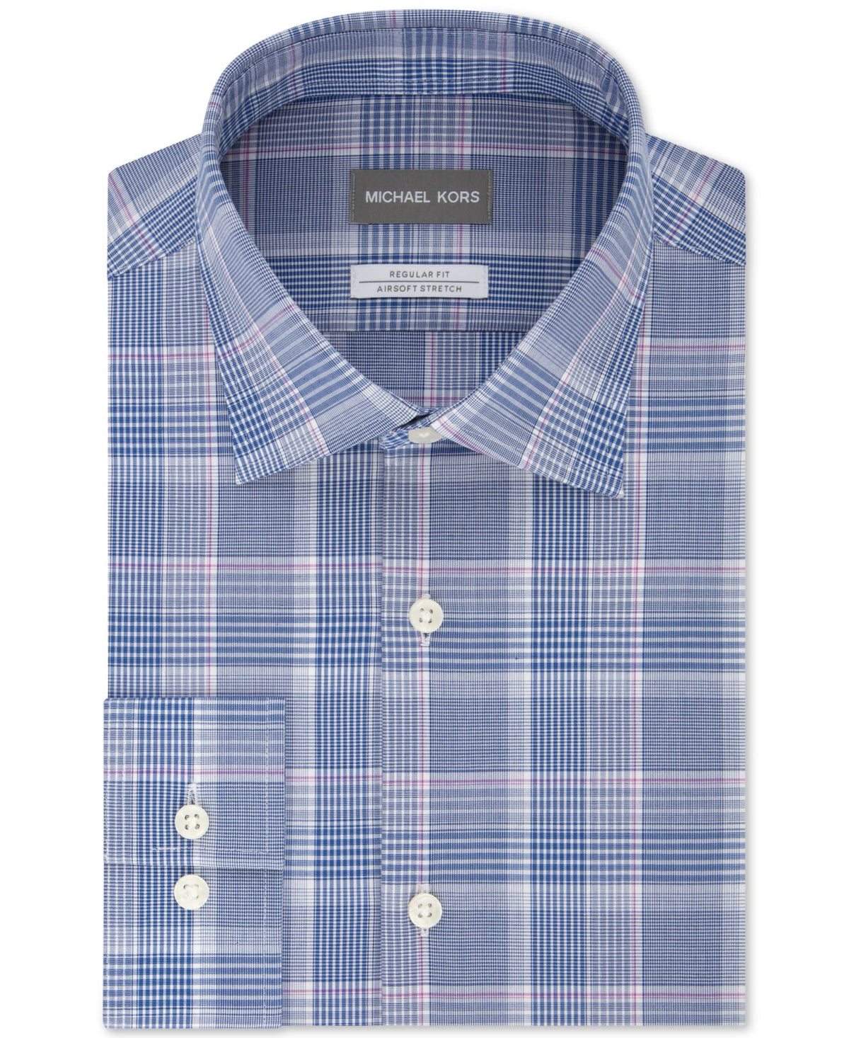 Massimo Alba Men's Dress Shirt Button Down Regular Fit Blue Size 18X34-35
