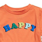First Impressions Baby Boy's Happy Layered Look Tee Orange Size 24MOS