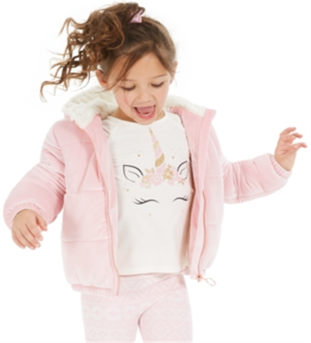 Epic Threads Toddler Girl's Unicorn Horn T-shirt Ivory Size 2T