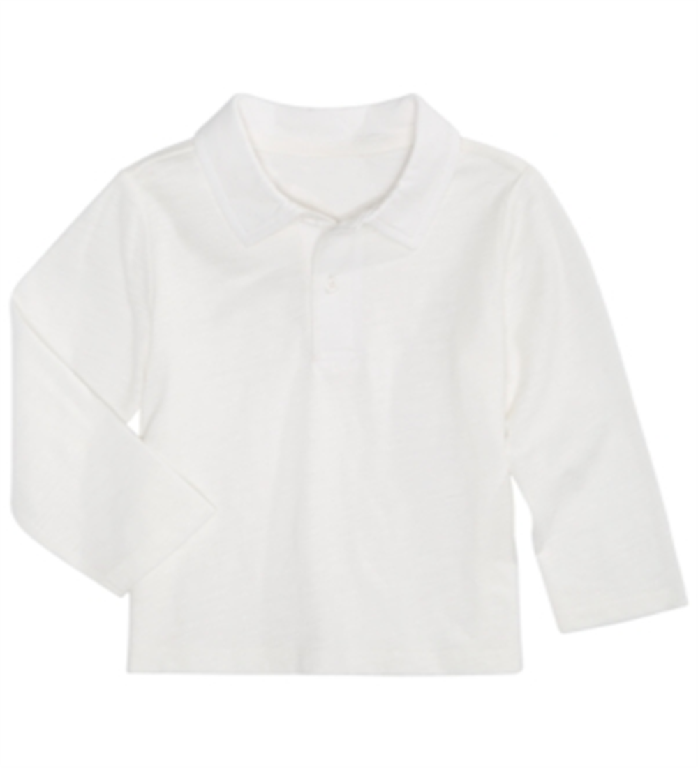 First Impressions Baby Boy's Cotton Polo Shirt White Size 12MOS
