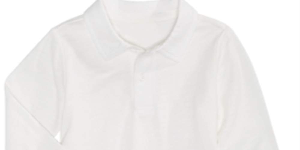 First Impressions Baby Boy's Cotton Polo Shirt White Size 12MOS