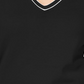 Tommy Hilfiger Women's Plus Cotton V Neck Sweater Black Size 1X