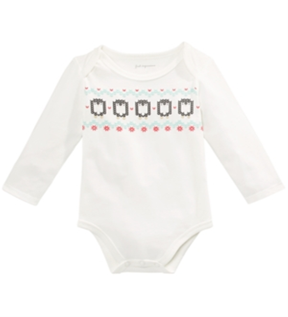 First Impressions Baby Boy's Penguins Bodysuit White Size 3-6MOS