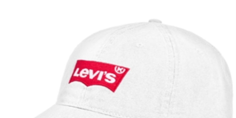 Levi's Men's Batwing Baseball Hat White Size Regular