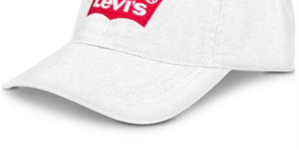 Levi's Men's Batwing Baseball Hat White Size Regular