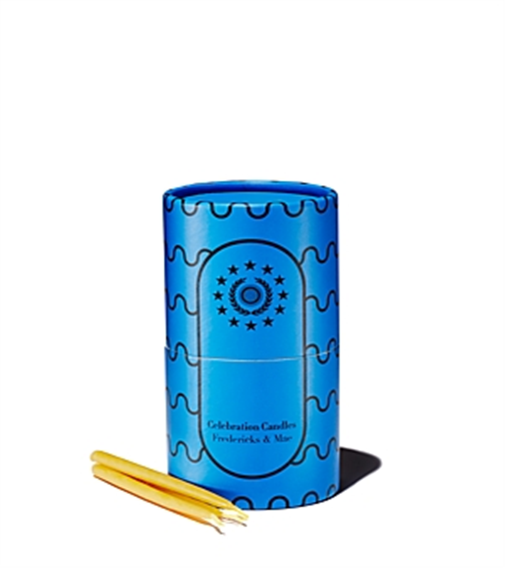 Fredericks and Mae Celebration Candles Yellow One Size