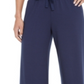Style & Co Women's Wide Leg Tie Waist Pants Blue Size X-Small
