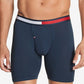 Tommy Hilfiger Men's Modern Essentials Cool Stretch Boxer Brief Blue Size Large