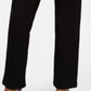 INC International Concepts Women's Curvy Fit Straight Leg Jeans with Tummy Control Black Size 2