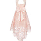 Rare Editions Big Girl's Lace Illusion Dress Pink Size 16