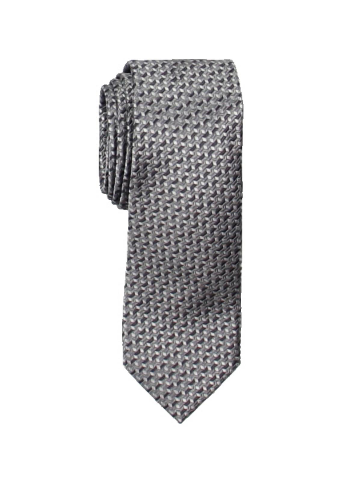 Alfani Men's Slim Neck Tie Gray Size Regular
