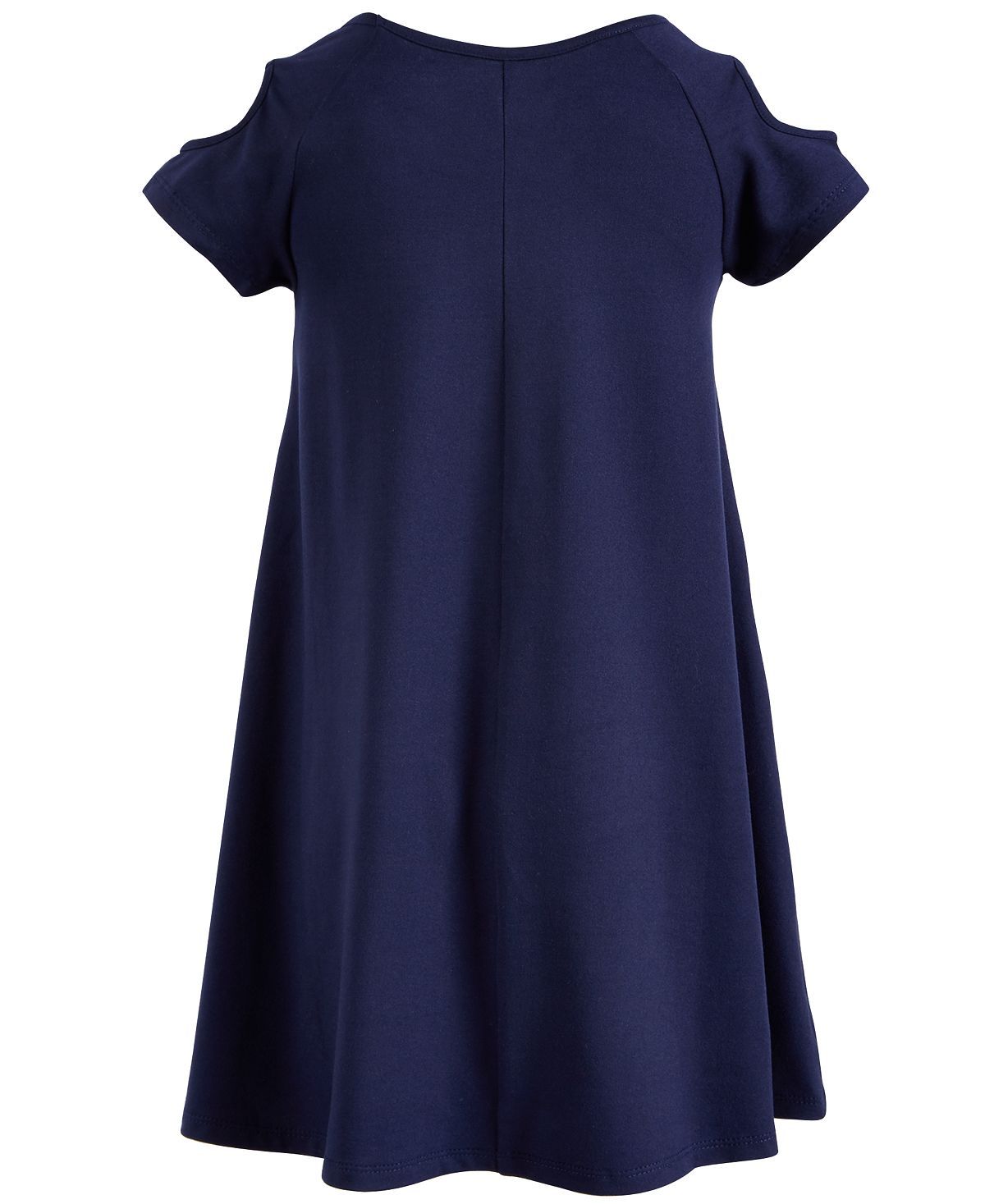 Epic Threads Toddler Girl's Butterfly Cold Shoulder Dress Blue Size 2T