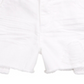 Epic Threads Big Girl's Frayed Hem Denim Shorts White Size 8