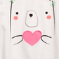 First Impressions Baby Girl's Bear Print Cotton T-Shirt  White Size 3-6M