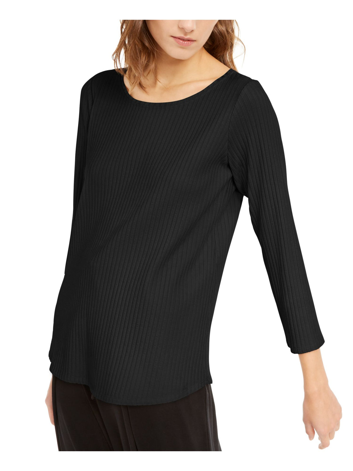 Eileen Fisher Women's Blouse Black Size Small