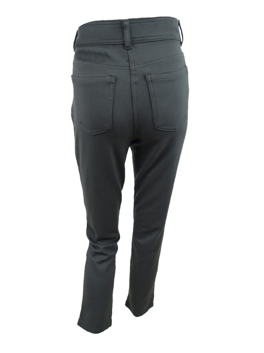Style & Co Women's Ponte Knit Skinny Pants Gray Size 8 Petite