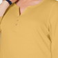 Karen Scott Women's Plus Cotton Split Neck Top Brown Size 4X