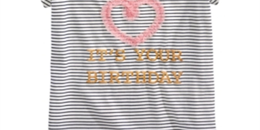 Epic Threads Little Girl's Graphic Print T-Shirt White Size 6X