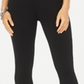 Style & Co Women's Lace Trim Skinny Leggings Black Size Petite XL