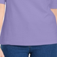 Karen Scott Women's Petite Button-Detail V-Neck To Lilac Sachet Size PM