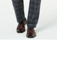 Lauren by Ralph Lauren Men's Dress Pants  Plaid Wool  Black Size 33X30