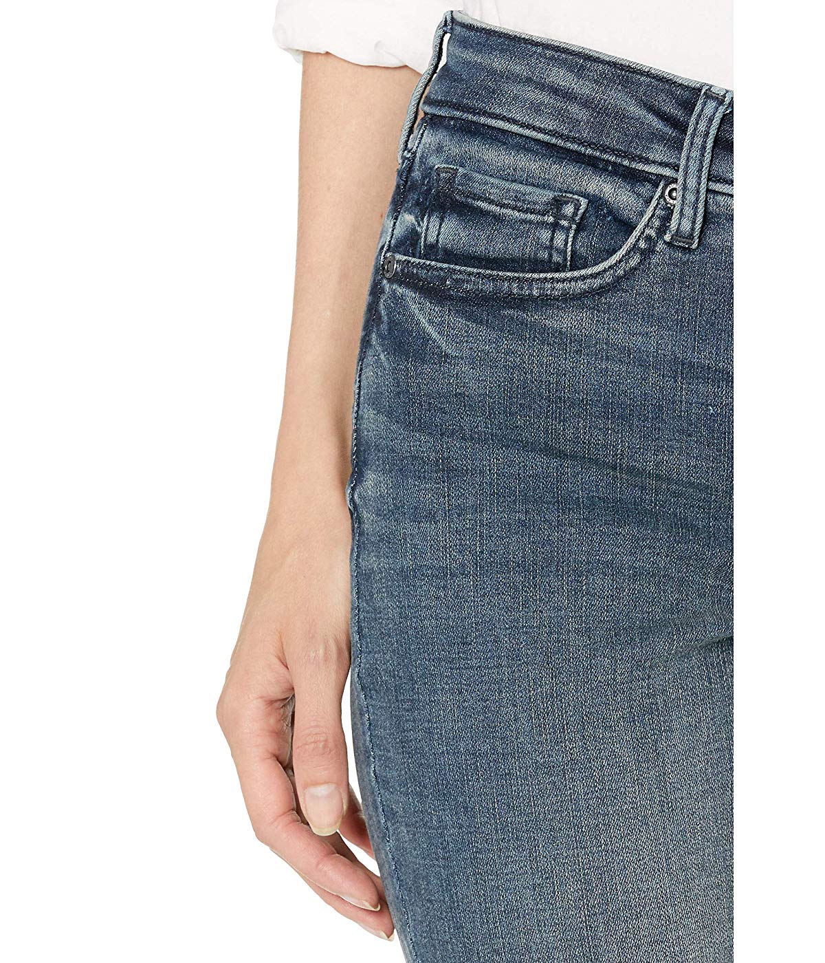 NYDJ Women's Marilyn Straight Jeans in Lombard  Blue Size 6