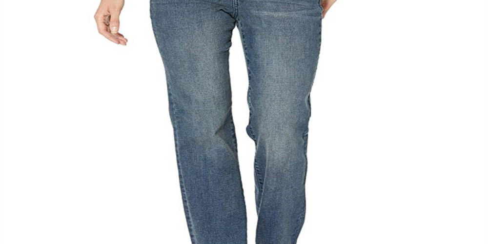 NYDJ Women's Marilyn Straight Jeans in Lombard  Blue Size 6