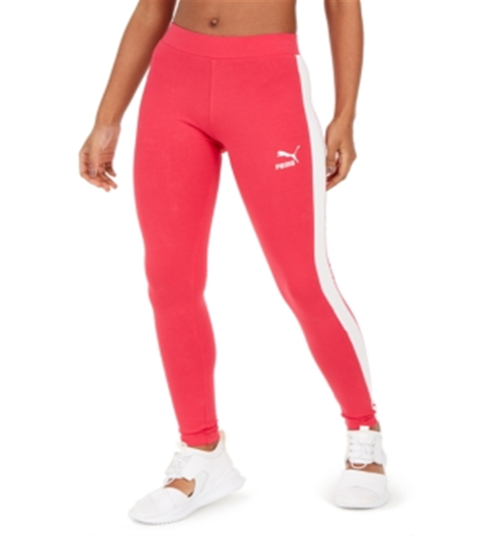 Puma Women's Athletic Leggings Fitness Running XL Pink Size XL