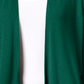 INC Women's Ribbed Open Front Cardigan Top Green Size Large