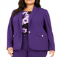 Calvin Klein Women's Blazer Wear to Work Jacket Purple Size 16W