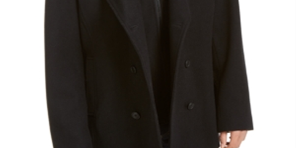 American Rag Men's Miles Solid Bib Peacoat Black Size Large