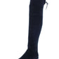 Marc Fisher Women's Almond Toe Block Heel Zip up Boots Black Size 5 M