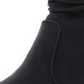White Mountain Womens Uptown Faux Leather Perforated Ankle Boots Black Size 5 M