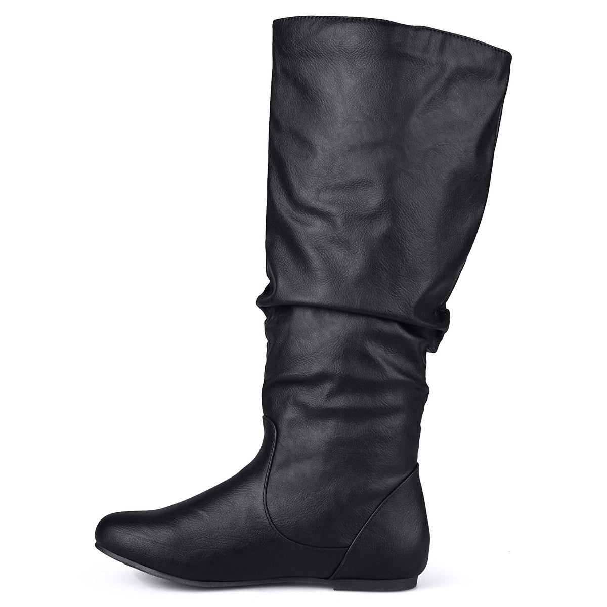 Journee Collection Women's Regular & Wide Calf Joey Riding Boot Black Size 9.0