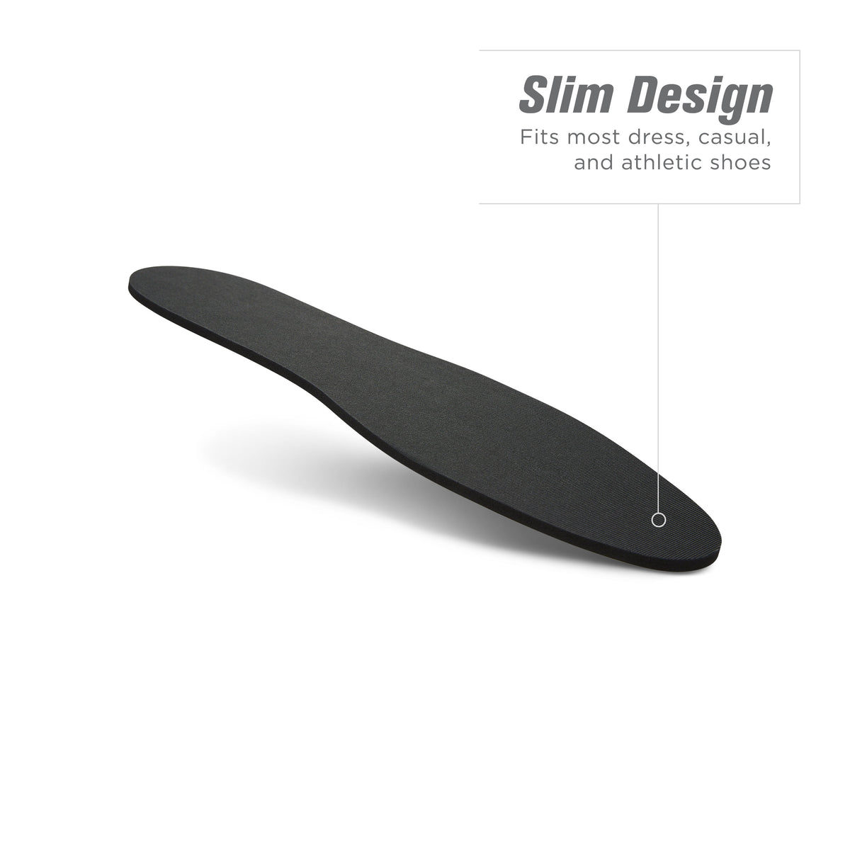 Sofcomfort Men's Odor Attacking Insole Black One Size