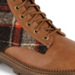 Rock & Candy Women's MAX Faux-Leather Combat Ankle Boots Brown Size 8.5 M