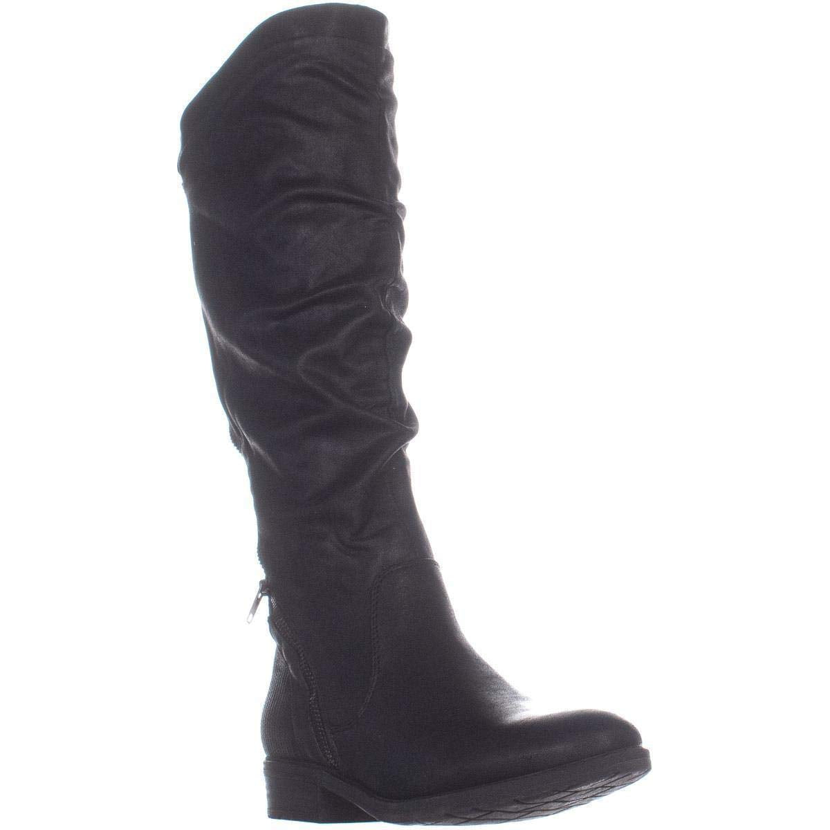 Bare Traps Womens Yulissa Closed Toe Mid-Calf Fashion Boots Black Size 5.5 M