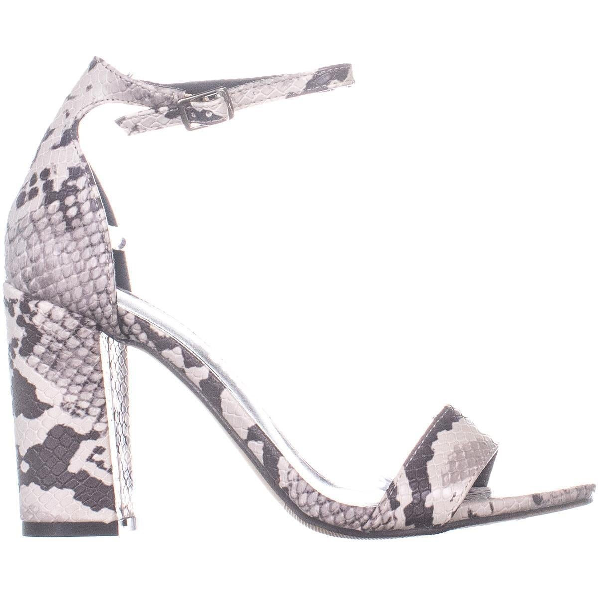 Madden Girl Women's Ankle Strap Classic Pumps Black/White Size 7.5