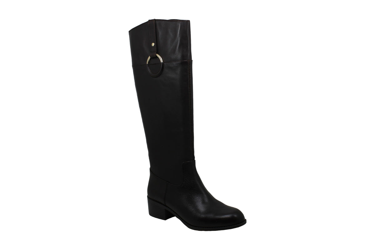 Alfani Women's Briaah Almond Toe Knee High Riding Boots Brown Size 9M-WC