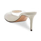 Enzo Angiolini Women's Alabaster Adelia Leather Sandal White Size 8.5 M