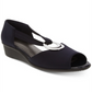 Karen Scott Women's Yolandah Open Toe Casual Platform Sandals Blue Size 7.5 M