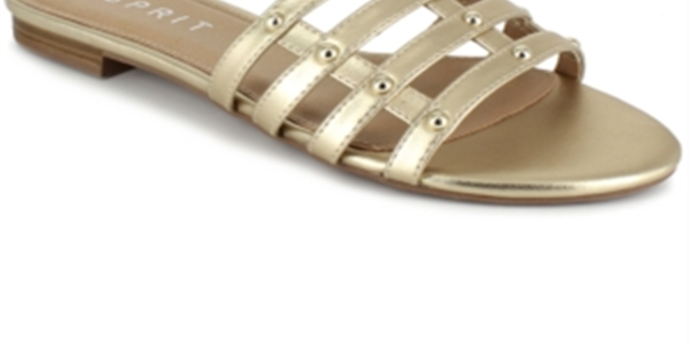 Esprit Women's Kylee Flat Sandals Yellow Size 10 M