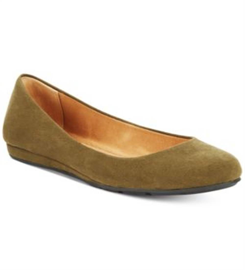 American Rag Women's Ellie Closed Toe Ballet Flats Green Size 9 M