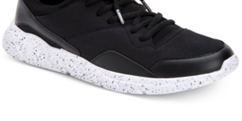 Ideology Women's Jonaas Low Top Lace up Running Sneaker Black Size -8.5 M