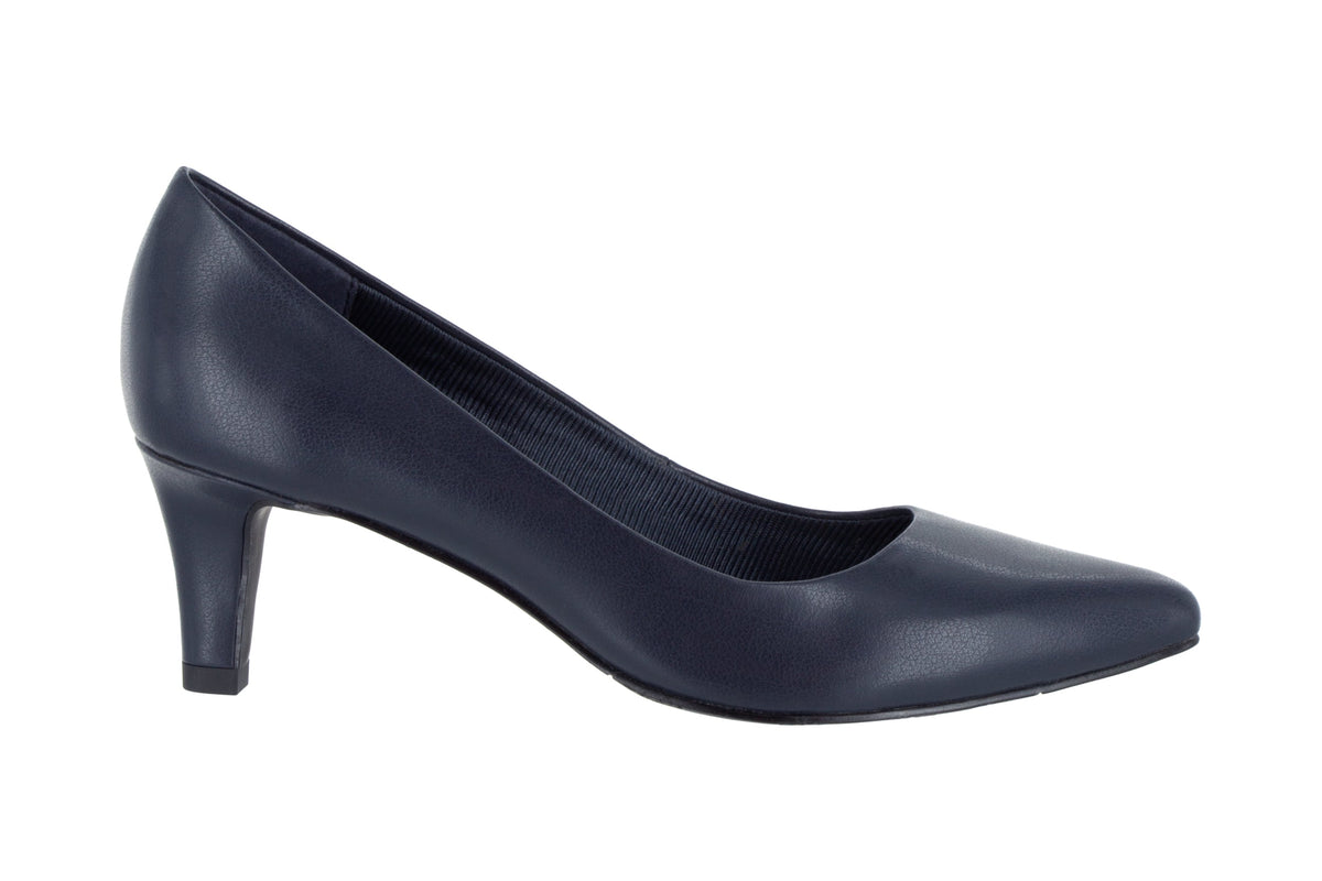 Easy Street Women's Pointe Shoes Navy Size 7.5 M