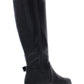 Material Girl Women's Winnnie Faux Leather Tall Riding Boots Black Size 5 M