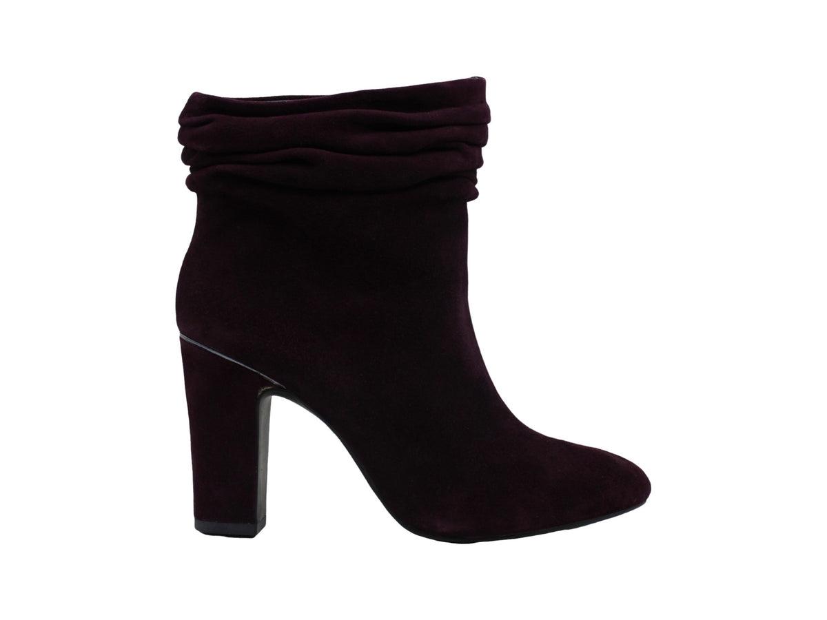 DKNY Women's Sabel Leather Almond Toe Ankle Fashion Boots Black Size 6