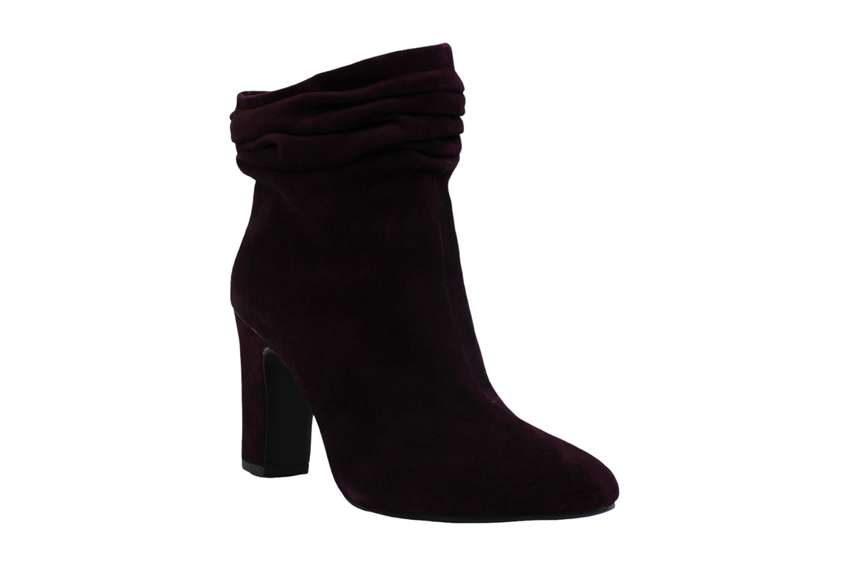 DKNY Women's Sabel Leather Almond Toe Ankle Fashion Boots Black Size 6