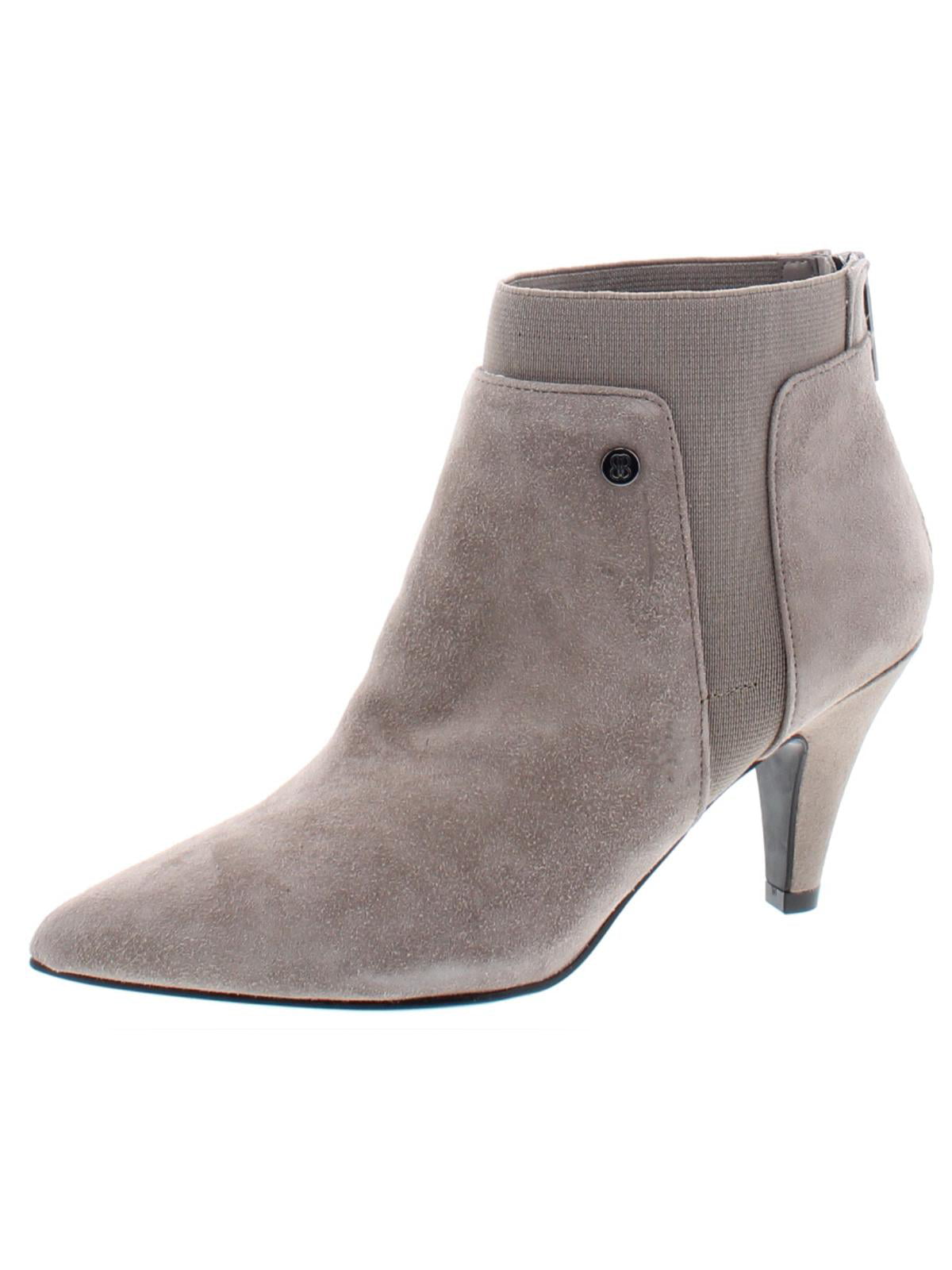 Bandolino Women's Bari Suede Pointed Toe Booties Brown Size 8.5 M